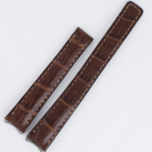 Tag Heuer brown alligator strap (15x12)