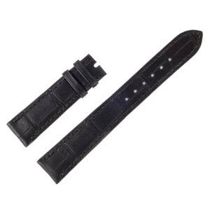 Patek Philippe Matt Black Alligator strap 18mm x 16mm