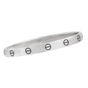 Cartier LOVE bracelet in 18k white gold