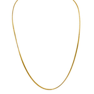 18k gold chain. 8.5 pennyweights.