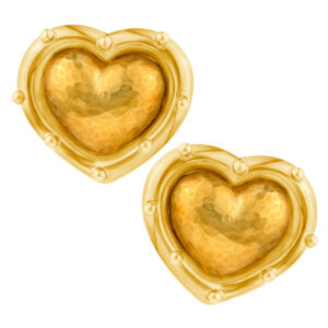 Tiffany & Co hearts by Paloma Picasso with omega backs