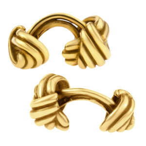 Tiffany & Co. "Love Knot" cufflinks