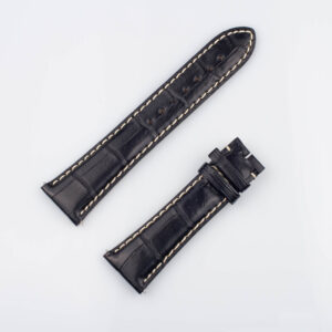 Cuervo Y Sobrinos black alligatoer strap (22 x 17.5)