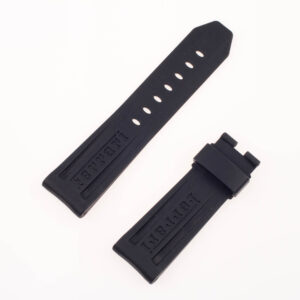 Panerai black rubber strap (24mm x 21.5mm)