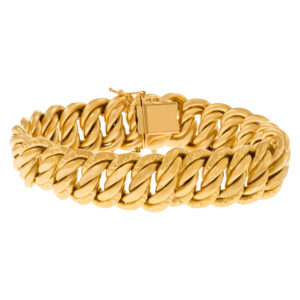 Chunky 18k bracelet