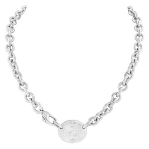 Tiffany & Co silver necklace