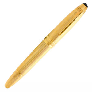 Montblanc Meisterstuck Solitaire LeGrand Gold Barley Fountain Pen