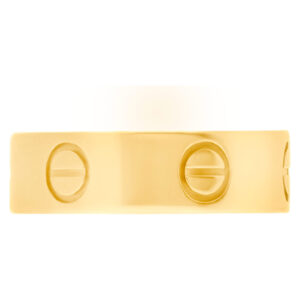 Cartier Love ring in 18k yellow gold