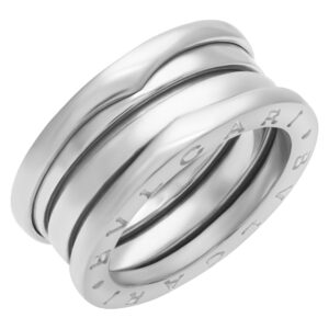 Bvlgari B-Zero 1 3-Band ring in 18k white gold