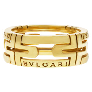 Bvlgari Parentesi ring in 18k