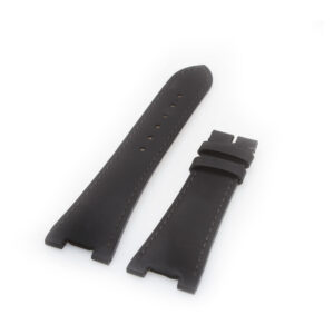 Patek Philippe black rubber/leather strap (25x17)