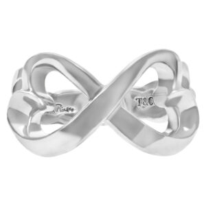 Tiffany & Co Paloma Picasso Open Heart ring in sterling silver