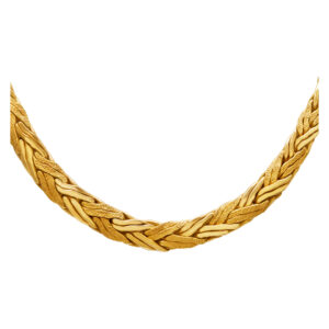 Classic necklace in 18k