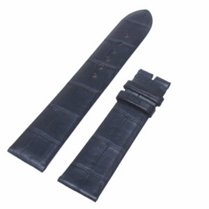 Piaget navy blue alligator strap (21mm x 18mm)