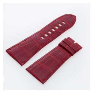 Cartier burgandy allligator strap (29mm x 22 mm)