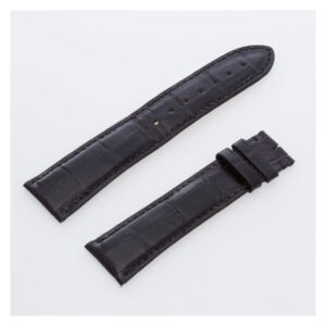 Cartier black shiny alligator strap (20mm x 18mm)