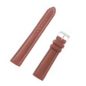 Breitling brown calfskin strap with stainless steel buckle (18x16)