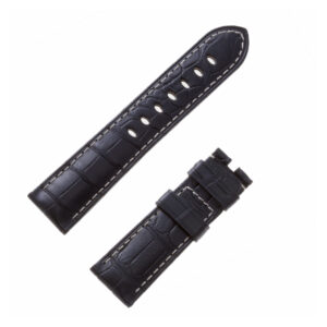 Panerai black alligator strap (22mm x 20mm)