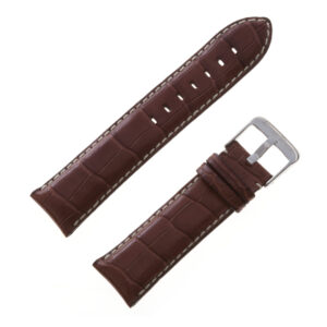 Ernst Benz brown alligator strap w/ white stitching (22mmx20mm)