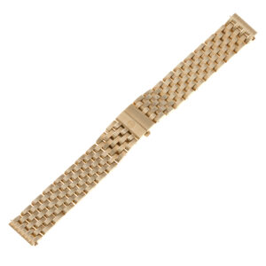 Michele bracelet gold-plated stainless steel band (18mmx18mm)