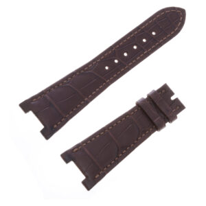 Patek Philippe brown alligator strap (25mm x 18mm)