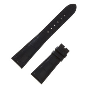 Patek Philippe black alligator strap (21mm x 16mm)