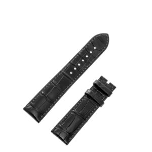 Omega Black Alligator strap (20 x 18)