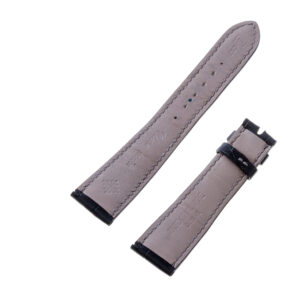 Patek Philippe Alligator strap in black (20 mm x 16mm)