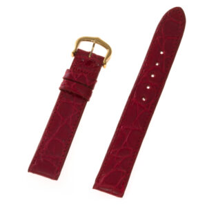 Cartier genuine red crocodile strap (15x14)