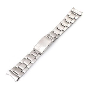 Rolex stainless steel crimp style band (20mm X 15mm)