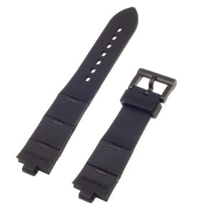 Custom Rubber strap for Bvlgari Diagono in Black (24mm x 20mm)