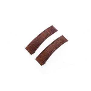 Corum brown alliagtor strap for deployant buckle (19x16)