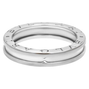 Bvlgari Ring In 18k White Gold