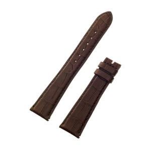 Patek Philippe brown alligator strap 20.5mm x 15.5mm