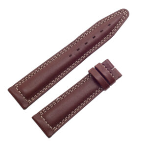 TAG Heuer brown calfskin strap with white stitching 21 x 17.5  (FC8046)