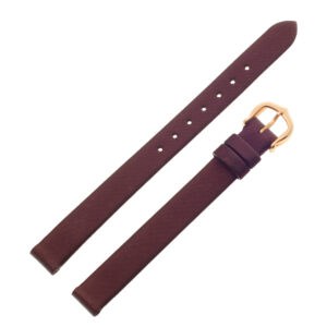 Cartier purple satin strap (9.5mm x 9mm) with original 18k tang buckle