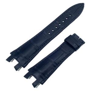 Ulysse Nardin navy blue alligator strap (26mm x 18mm)