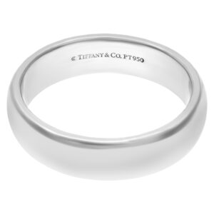 Tiffany & Co platinum mens ring size 11