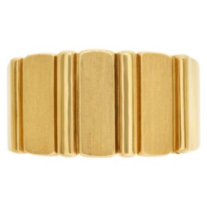 Piaget Polo link style 18k gold ring