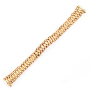 European custom Rolex replacement ladies "President" bracelet in 18k