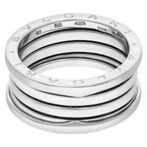 Bvlgari B.Zero Ring In 18k White Gold