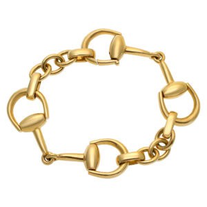 Gucci Horsebit bracelet in 18k