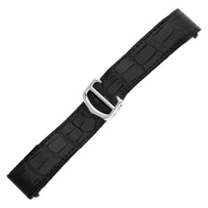 Cartier Black Roadster Strap (19x17)