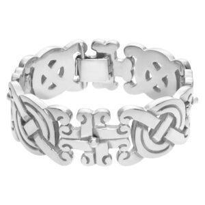 William Spratling Taxco Designer 'Mexican Bracelet' in sterling silver