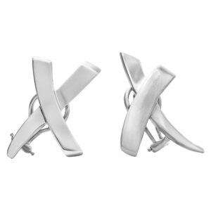 Tiffany & Co Paloma Picasso "X" earrings