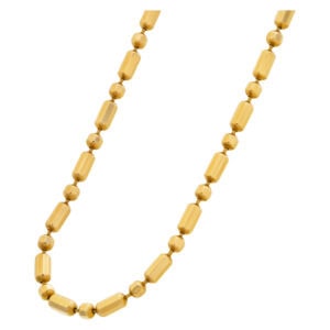 Chain in 14k yellow gold