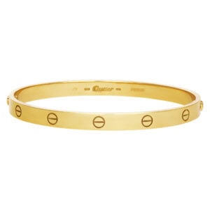 Cartier Love bracelet in 18k yellow gold