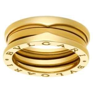 Bvlgari B.Zero Two Band Ring 18k yellow gold