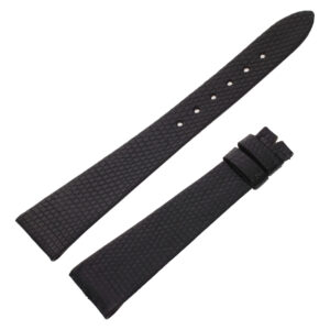 Patek Philippe black lizard strap at 18mm x 12mm