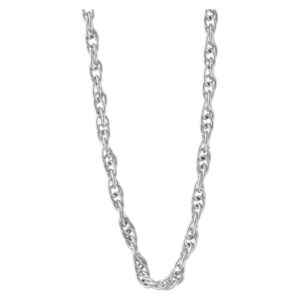 14k white gold necklace